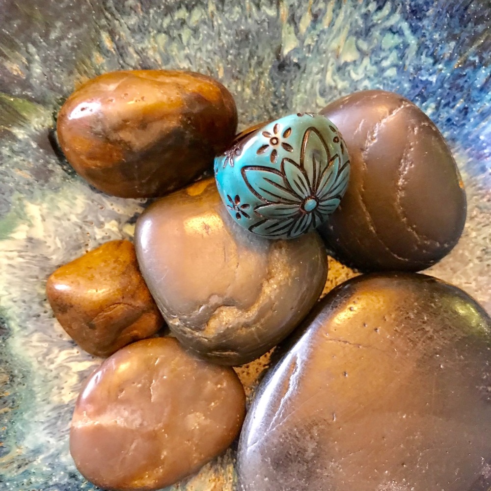 Turquoise colored ring